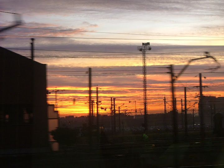 Amaneciendo en la ciudad