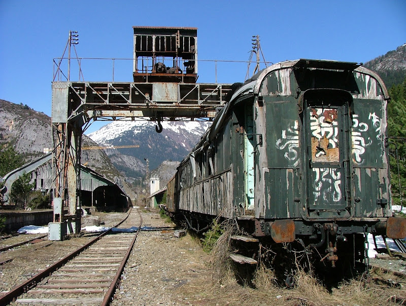 La estación internacional de Canfranc
