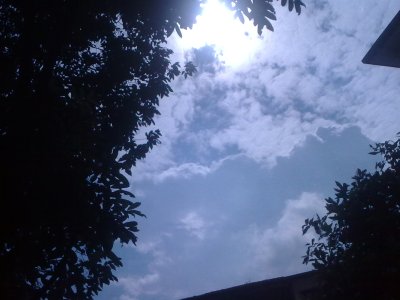 A smile of a winning man is like a sky with both sunrays and clouds