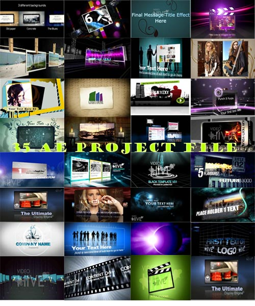 All Megapack After Effect Project