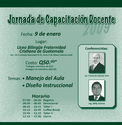 ACSI: Jornada de Capacitación Docente