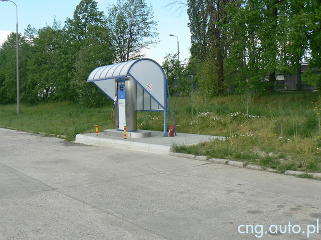 stacja CNG gaz ziemny metan Tychy