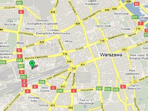 stacja CNG gaz ziemny metan Warszawa Pradzynskiego