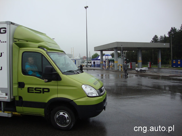 stacja CNG gaz ziemny metan Gdynia Chwaszczyńska