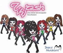 Sheryl Murakami's T(h)RASH Logo & Drawing