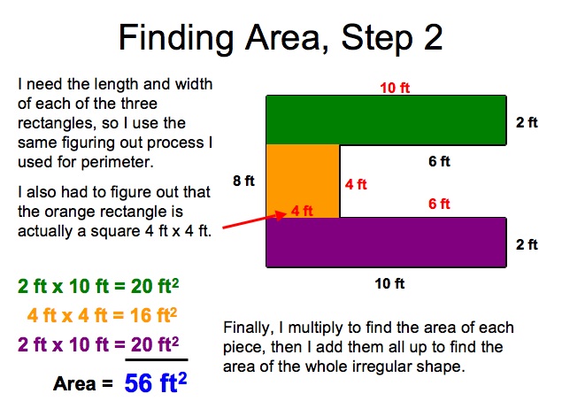 Step 3 of a math problem in PowerPoint