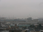 The Gt. Yarmouth outer harbour construction viewed from the top of the tower - 28th January 2009. The Gt. Yarmouth outer harbour construction viewed from the top of the tower - 28th January 2009.