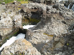 Summer vacation at Borgarfjörður, Barnafoss