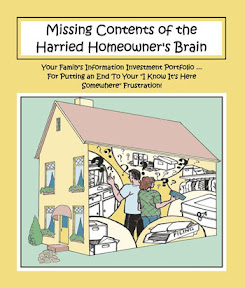 Cover of "Missing Contents of the Harried Homeowner's Brain"