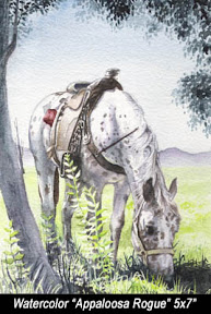 Click to view slideshow of my horse paintings