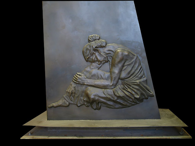 City of Maywood Monument-Detail-Side A