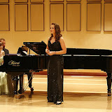 Another Soprano Chapman voice student at the recital