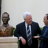S.Paul Musco and the artist