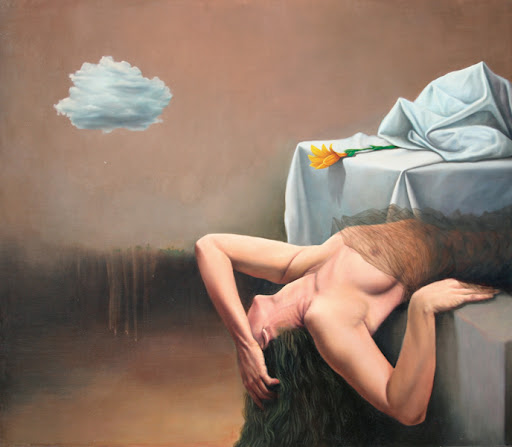 "Certidumbre" Oil on wood 36"X42" $5.000