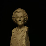 Bronze Bust of Margaret Tatcher For Chapman University