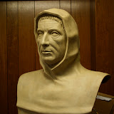 Fra Luca Pacioli Bronze bust For Chapman University