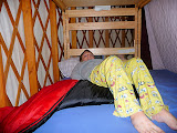 Ed made a fort for Jake