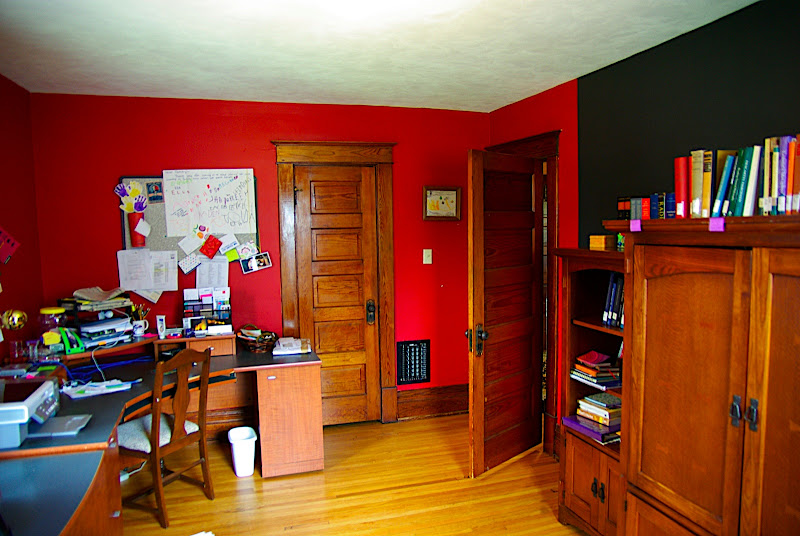 Looking back towards the door.