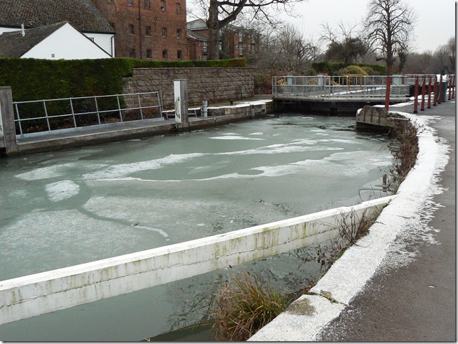 Ice Osney Lock