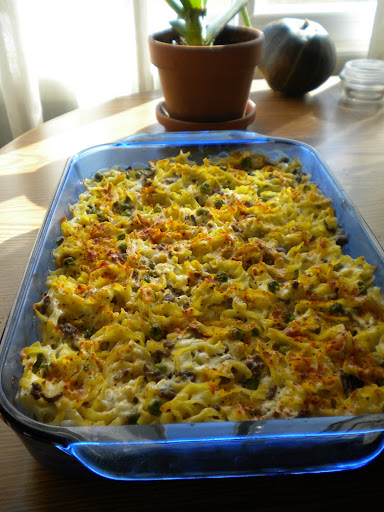 Hungarian Noodle Bake, tweaked