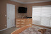 Wall mount TV - Master bedroom (His Closet door seen)
