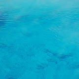 Sparkling blue water!