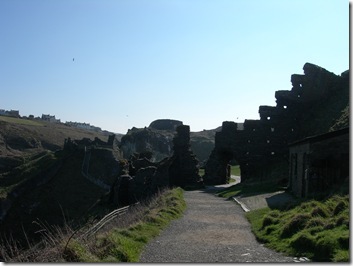 castle remains, built in 13th century