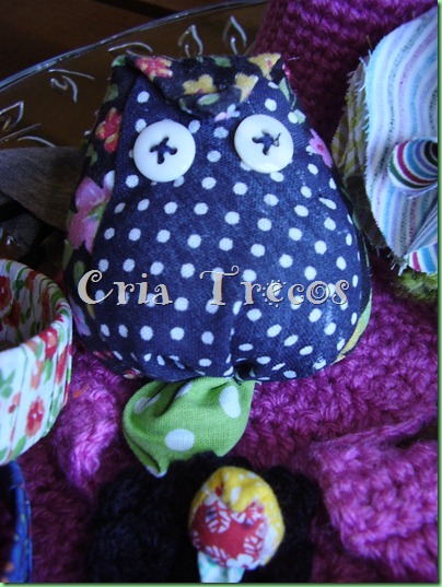 Coruja Patchwork Coruja Patchwork