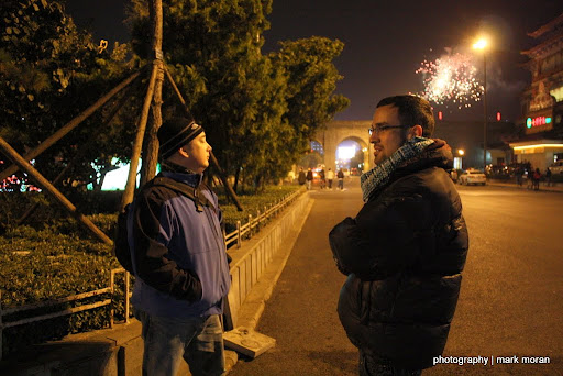 Mark and Adam and Fireworks