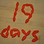 19 days till departure!!!