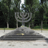 The Jewish memorial site, nearly a mile from the main one