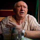 On the train, my father tells a story of his experiences in the USSR
