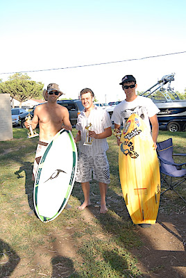 First Place: Sean, Second Place: James, Third Place: Nick