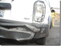 ford rear damage