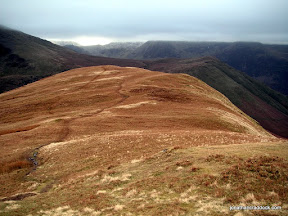 View from Knott Rigg towards Haystacks and Pillar