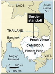 Preah Vihear map