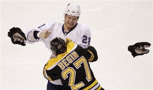 2010/03/04 - Colton Orr vs Steve Begin