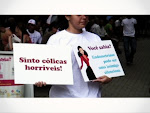 Cobertura da II Campanha Nacional de Esclarecimento sobre Endometriose.