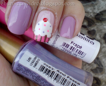 Unhas Cupcake