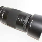 The 75-300 Lens at 75mm with the Hood