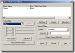  Using AutoCAD Filter