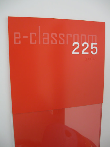 E-classroom at the Lewis Library, Princeton