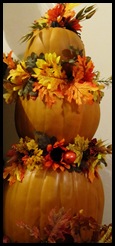 pumpkin topairy for fall thanks