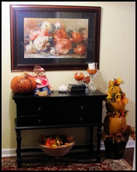 fall tablescape