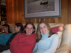 Emily and Kate - Thanksgiving 2003