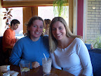 Breakfast at Gillie's - one of Em's fav spots in Blacksburg