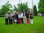 Friends and Family of Emily attending the Tree Dedication