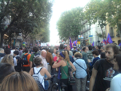 Manifestación CGT, hacia adelante. Manifestación CGT, hacia adelante.