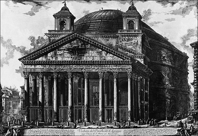 Giovanni Battista Piranesi, Pantheon, Rome