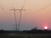 I swear this will be the last picture of powerlines at sunset. Will get up early tomorrow and face the opposite direction.